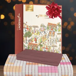 MYTRIDENT Carnival White Printed 144 TC Pure Cotton Queen Bedsheet Set 2.28 m X 2. 54 m-image-42