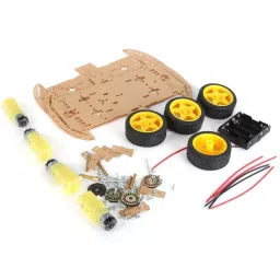 4WD Four Wheel Acrylic Kit – A Smart Robot Car with Chassis-29