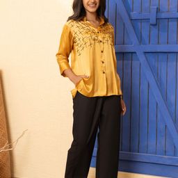 SHIBUI Women Tailored High-Rise Trousers-image-22