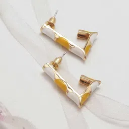 Maansh Contemporary Studs Earrings-image-9