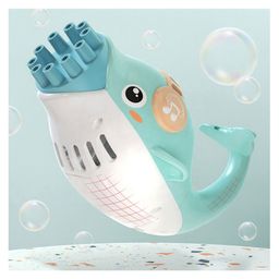 AKN TOYS Dolphin Bubble Machine (Colour May Vary)-11