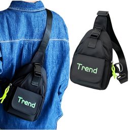 Bembika Kids Shoulder Bag - Compact and Stylish Children Sling Bag, Coin Purse Waist Backpack With Crossbody Shoulder Bag Design, Sling Bag Daypack Travling & Hiking Chest Bag-(BlackTrend)-image-88