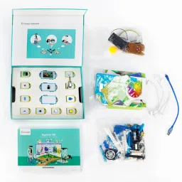 ELECROW Crowbits Explorer Kit with No-Coding Control, LEGO Compatibility, and STEM Learning image 1