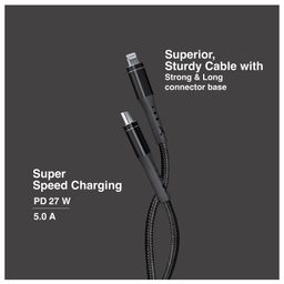 FINGERS Herculean CL5 Type C to Lightning Mobile Cable Worlds Toughest Cable,Fast Charge up to PD27W, Highspeed Data Transfer up to 480 Mbps image 5