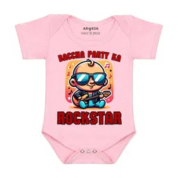 Arvesa Baccha Party Ka Rockstar Printed Bodusuit-image-26