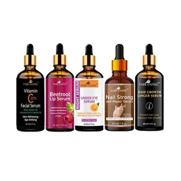 Park Daniel Set Of 5 Serum For Face Hair & Lips - 30 ml-10