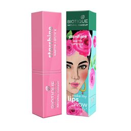 BIOTIQUE NATURAL MAKEUP Starshine Cupcake Matte Lipstick P320 image 4