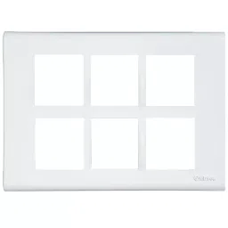 Havells Crabtree ACVPPCWV12 Verona 12M Modular Combined Plates (White)-36