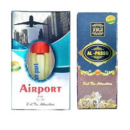 RAVIOUR LIFESTYLE Set Of 2 Al Passo & Airport Non Alcoholic Roll On Attar - 8 ml Each-13
