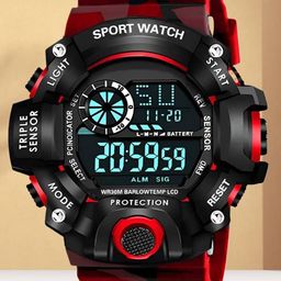 Hala Men Solid Round Tang Regular Digital Watch-G90-3-14