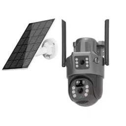 Siri 8 MP Black 30 m IR Distance ABS Plastic Smart CCTV Camera Outdoor Use-34