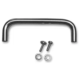HAMMOND Rack Handles HANDLES, 1U, BLACK, PK2, 1427B2BK (Pack of 2)-2
