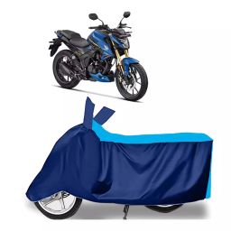 Auto Pearl Two Wheeler Cover for Honda Hornet 2.0 - Cyan, Blue-image-43