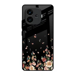 QRIOH Floral Printed iQOO Neo 10R 5G Back Case Mobile Accessories-image-81