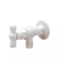 POLYTUF Standard Series Angle Stop Cock T Handle with Flange 1025-image-68