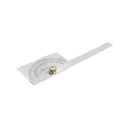 A.D INTERNATIONAL Angle Measure Tool Square Head Protractor with 10 cm Wood Working Ruler and 0 to 180° Measurement Range, 9E-A7QC-MZW2 image 4