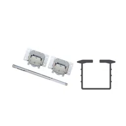 Harrison Wardrobe Fitting Single Line Track 12 Ft Aluminium, 1602 (1 Pair)-image-94