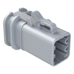 AMPHENOL SINE/TUCHEL AUTOMOTIVE HOUSING, PLUG, 6POS, 25A, GRY, ATP06-6S-OMRDGRY.-image-90