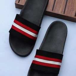 Pampy Angel Men Black Flip Flops-picture-36