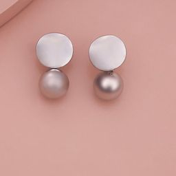 Kushal's Fashion Jewellery Rhodium-Plated Classic Zircon Drop Earrings-15