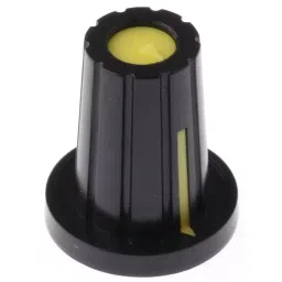 RS PRO 17 mm Black Potentiometer Knob for 6.4 mm Shaft D Shaped, 4676746-image-41
