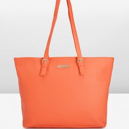 Caprese Solid Structured Shoulder Bag-12