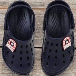 Toothless Marvel  Featuring Avengers  Embellished Slingback Clogs - Navy-image-92