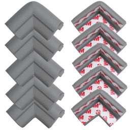 Baybee 10 Pcs Baby Safety Corner Guards with Extra Cushion Corner Protector for Sharp Edges Child Safety Protector for Furniture, Table & Cot Baby Proofing Edge Guards for Kids (Grey)-image-85