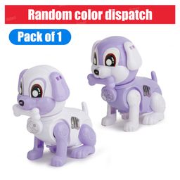 Fiddlerz Musical Dog Electric Toy with Lights & Sound Walking Action Bouncing Movement and Colorful Flashing Light Effects for Toddlers Age 12 Months Plus - Multicolor image 2