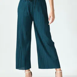 Brainbees Women Striped Knitted Palazzos-picture-2