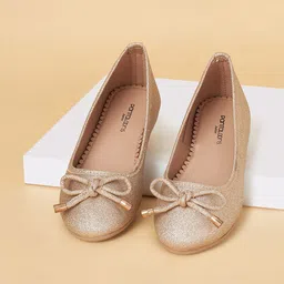 Pantaloons Junior Girls Ballerinas with Bows Flats-image-63