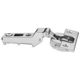 Hafele 48/6 mm Metalla 510 Steel Midnight Black 110° Full Overlay Soft Close Hinge Kit, 329.19.051-29