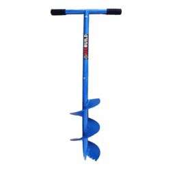 MAX AGRO 4 Inch Carbon Steel Manual Round Post Hole Digger Earth Auger-18