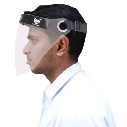 Oriley 2000 Micron Reusable Face Shield with Adjustable Elastic Strap OR-FCM01 image 2