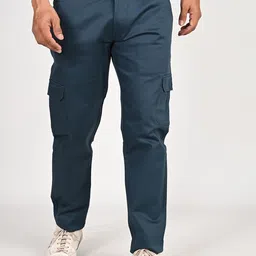 Tanip Men Cotton Easy Wash Trousers-picture-39