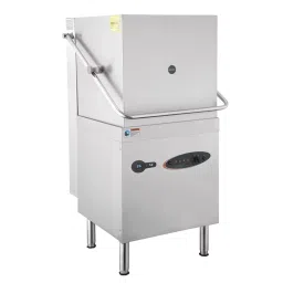 Washmatic Hood Type Dish Washer 45 Racks/Hour Capacity with Rinse Injector and 2 Racks, WM500ECOS-image-26