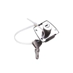 GENERIC Iron Multipurpose Lock Ultra Key Silver (Pack of 10)-26