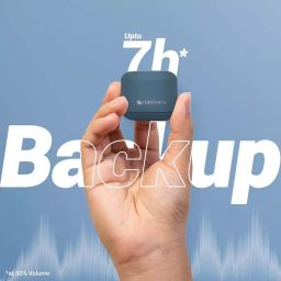 Zebronics Portable Bluetooth Speaker with Carry Loop Dark Blue 5 W Mono Channel, ZEB-Pixie image 5