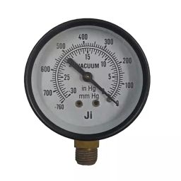 Japsin Instrumentation 63 mm Vacuum Gauge, Range 760 mmHg - 0, JI-CPG-1004-4