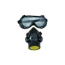 Epica Chemical Respirator Glass & Mask Food-Grade Elastic Silicone Gum Black & Yellow, CE50273-picture-23