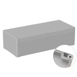 RS PRO Grey ABS General Purpose Enclosure, IP66, IK07, Grey Lid, 160 x360 x 100 mm Model No 2010204-image-26