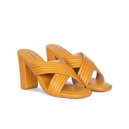 CORSICA Striped Block Sandals with Tassels-24