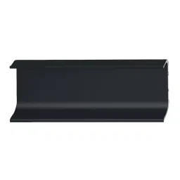 Hafele Grip Profile Handle Aluminium Matt Black Anodized Finish 2500 mm, 126.36.310-image-30