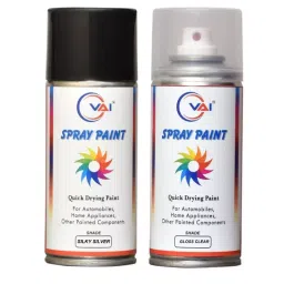 VAI ‎Silky Silver Spray Paint ‎225 ml for Maruti Cars, ‎MR-SS-11-225-2 (Pack of 2 Pcs)-picture-21