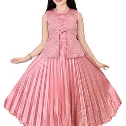 PRENA FASHION Girls Pink Dresses-image-28