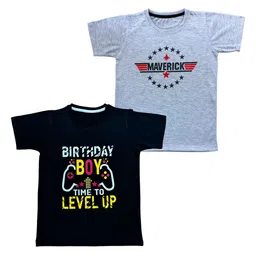 Surfbae Boys Typography 2 Printed Applique T-shirt-image-33