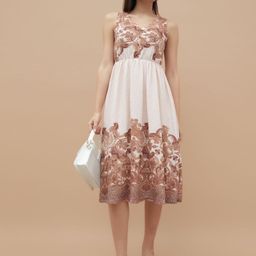 CODE by Lifestyle Printed Fit & Flare Dress-picture-12