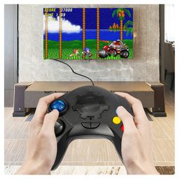 VGRASSP 98000 in 1 (Built-in Games) Video Game Toy For Kids With Combat, Shooting, Racing, Sports, Action, Puzzles And More - Console 8 Bit Plug and Play, TV Supported Handheld Single Player Black Video game-1