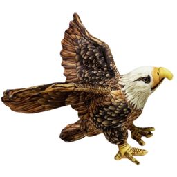 Tickles Bald Eagle Soft Stuffed Plush Bird Toy for Kids Boys & Girls Birthday Gift (Color: Multicolor Size: Length 50 cm)-image-49