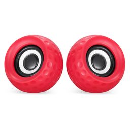 Enter Igloo Speaker2.06W Laptop/Desktop Speaker-Red image 2